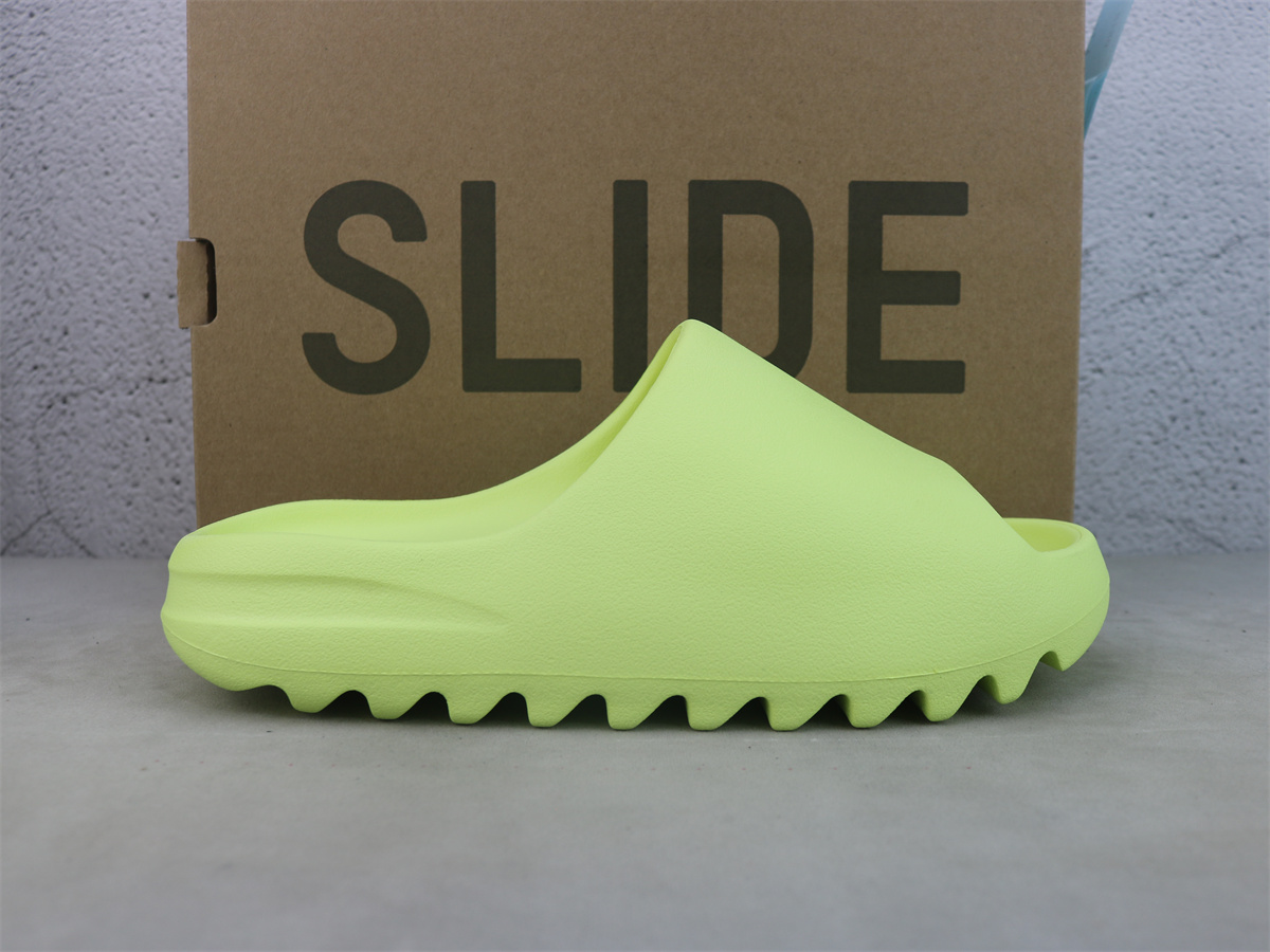 Free Shipping Yeezy Slide Glow Green 2022 Restock HQ6447